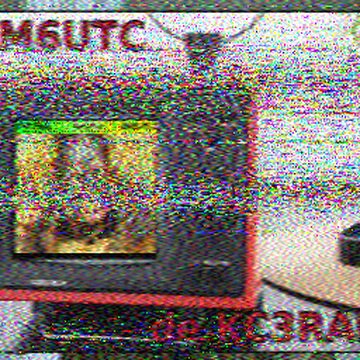 SSTV image received 2026-04-27 20:16