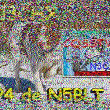 SSTV image received 2026-05-05 18:29