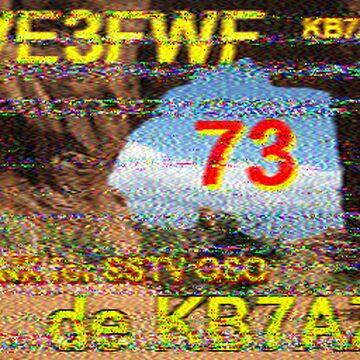SSTV image received 2026-05-06 17:51