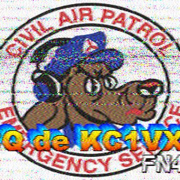SSTV image received 2026-05-06 21:00