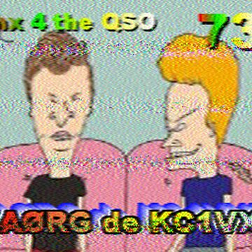 SSTV image received 2026-05-06 21:07