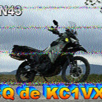SSTV image received 2026-05-06 21:21