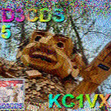 SSTV image received 2026-05-07 16:34