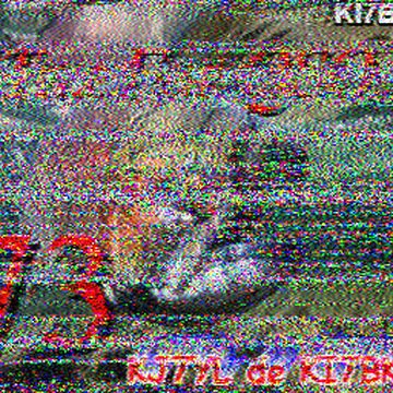 SSTV image received 2026-05-07 17:49