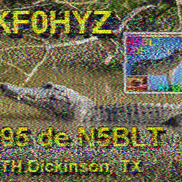 SSTV image received 2026-05-07 19:05