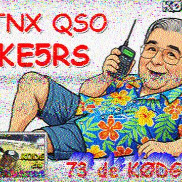 SSTV image received 2026-05-08 14:31