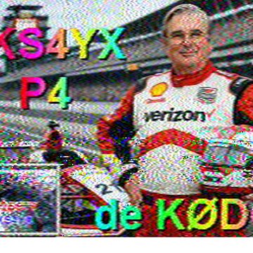 SSTV image received 2026-05-09 16:22