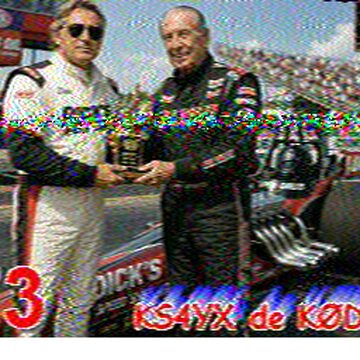 SSTV image received 2026-05-09 16:26