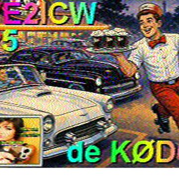 SSTV image received 2026-05-09 17:18