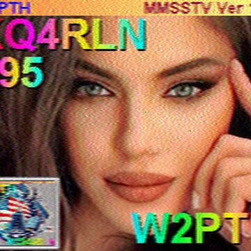 SSTV image received 2026-05-09 20:03