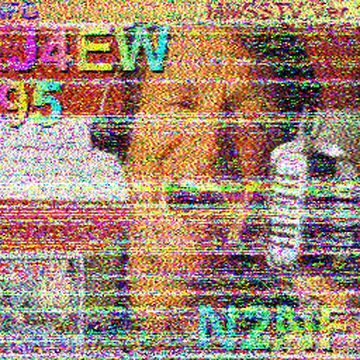 SSTV image received 2026-05-09 20:46