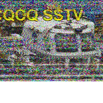 SSTV image received 2026-05-11 18:53