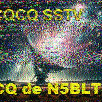 SSTV image received 2026-05-11 19:29
