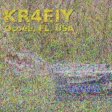 SSTV image received 2026-05-11 21:01
