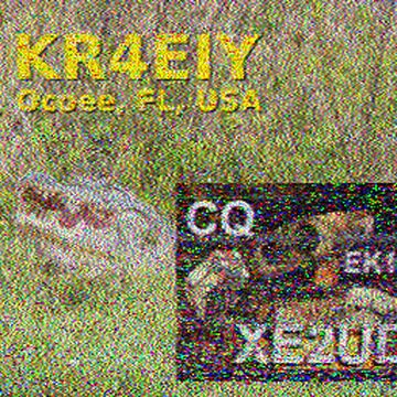 SSTV image received 2026-05-11 21:46