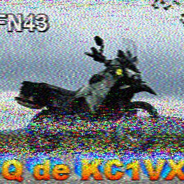 SSTV image received 2026-05-13 20:24