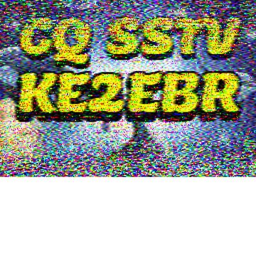 SSTV image received 2026-05-14 21:16