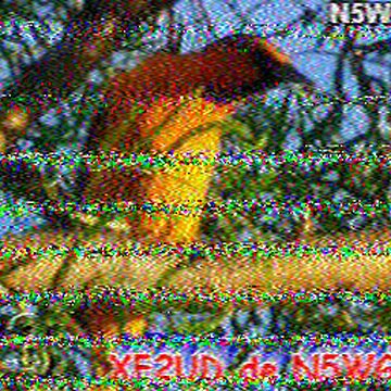 SSTV image received 2026-05-14 22:00