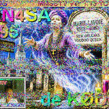 SSTV image received 2026-05-20 16:02