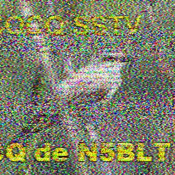 SSTV image received 2026-05-20 20:28
