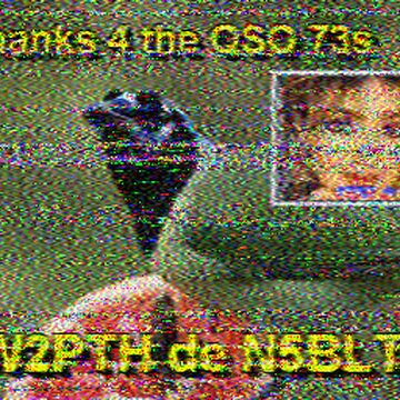 SSTV image received 2026-05-20 20:35