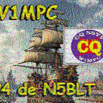 SSTV image received 2026-05-21 17:56