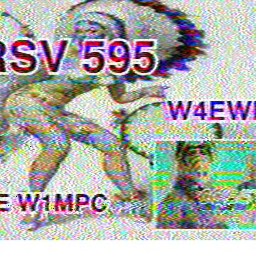 SSTV image received 2026-05-21 18:30