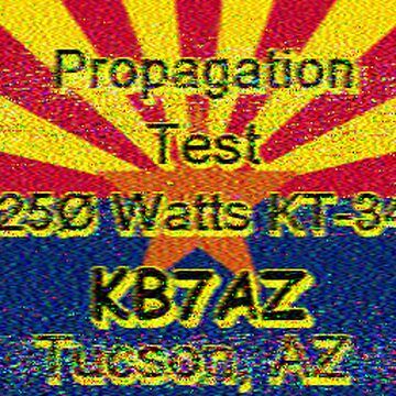 SSTV image received 2026-05-22 18:58