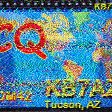 SSTV image received 2026-05-22 19:08