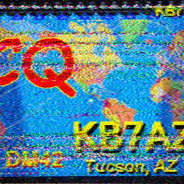 SSTV image received 2026-05-22 19:12