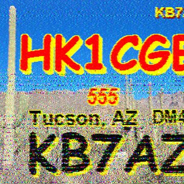 SSTV image received 2026-05-22 20:22