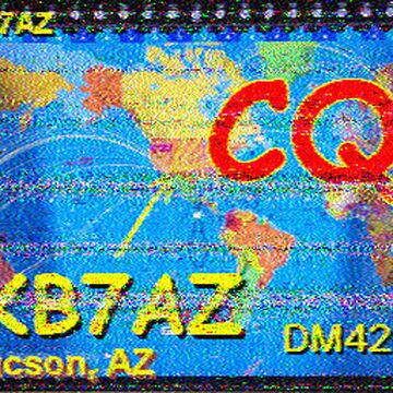 SSTV image received 2026-05-22 20:33