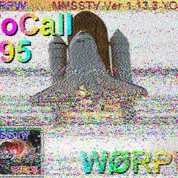 SSTV image received 2026-05-23 18:07