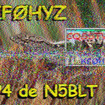 SSTV image received 2026-05-24 18:45