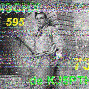 SSTV image received 2026-05-24 19:42