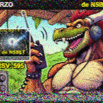 SSTV image received 2026-05-24 21:22