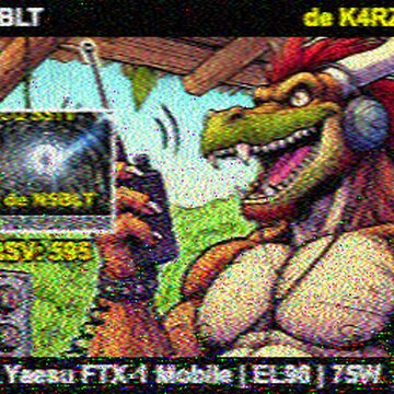 SSTV image received 2026-05-24 21:25
