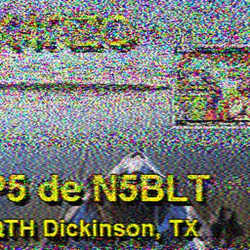 SSTV image received 2026-05-24 21:27