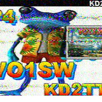 SSTV image received 2026-05-25 18:45