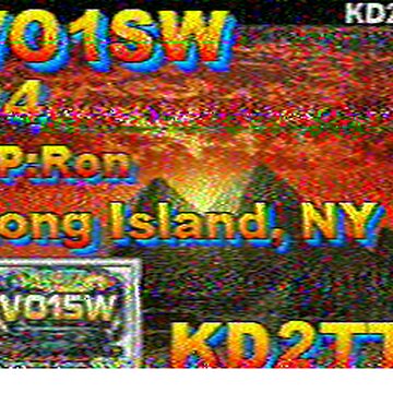 SSTV image received 2026-05-25 18:48