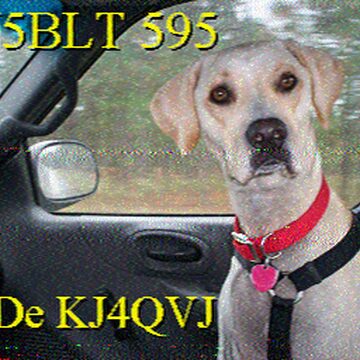 SSTV image received 2026-05-25 19:19