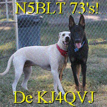 SSTV image received 2026-05-25 19:24