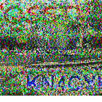 SSTV image received 2026-05-25 20:17