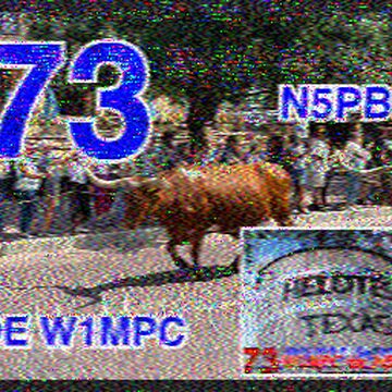 SSTV image received 2026-05-26 17:20
