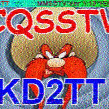 SSTV image received 2026-05-26 19:54