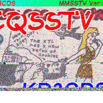 SSTV image received 2026-06-04 14:06