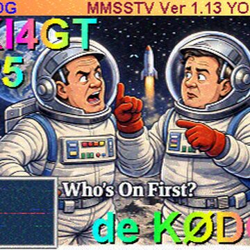 SSTV image received 2026-06-04 15:50