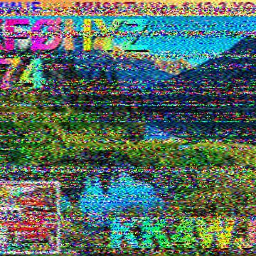 SSTV image received 2026-06-04 22:31