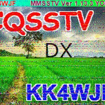 SSTV image received 2026-06-04 22:42