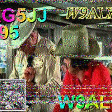 SSTV image received 2026-06-08 19:54